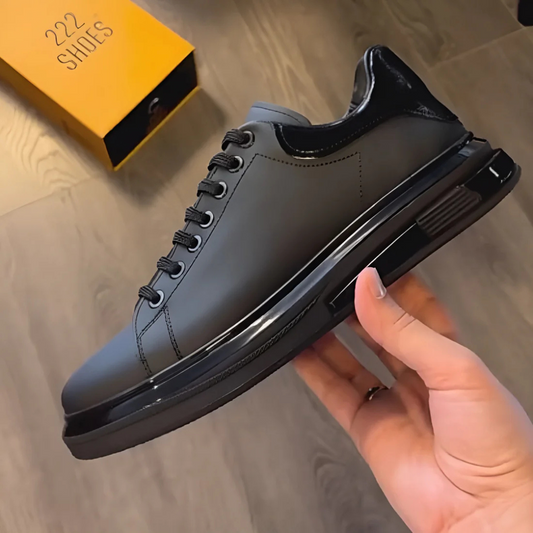 STEPIA® l Zapatos de cuero con suela resistente para hombre