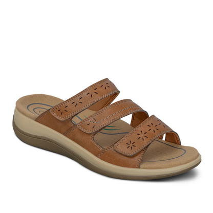 Sandalia ortopédica para mujer con tiras ajustables Comodidad y estilo