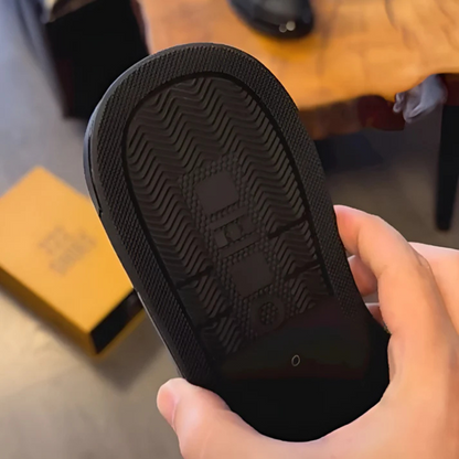 STEPIA® l Zapatos de cuero con suela resistente para hombre