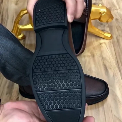 Zapatos de Hombre de Cuero Auténtico con Acabado de Alta Calidad